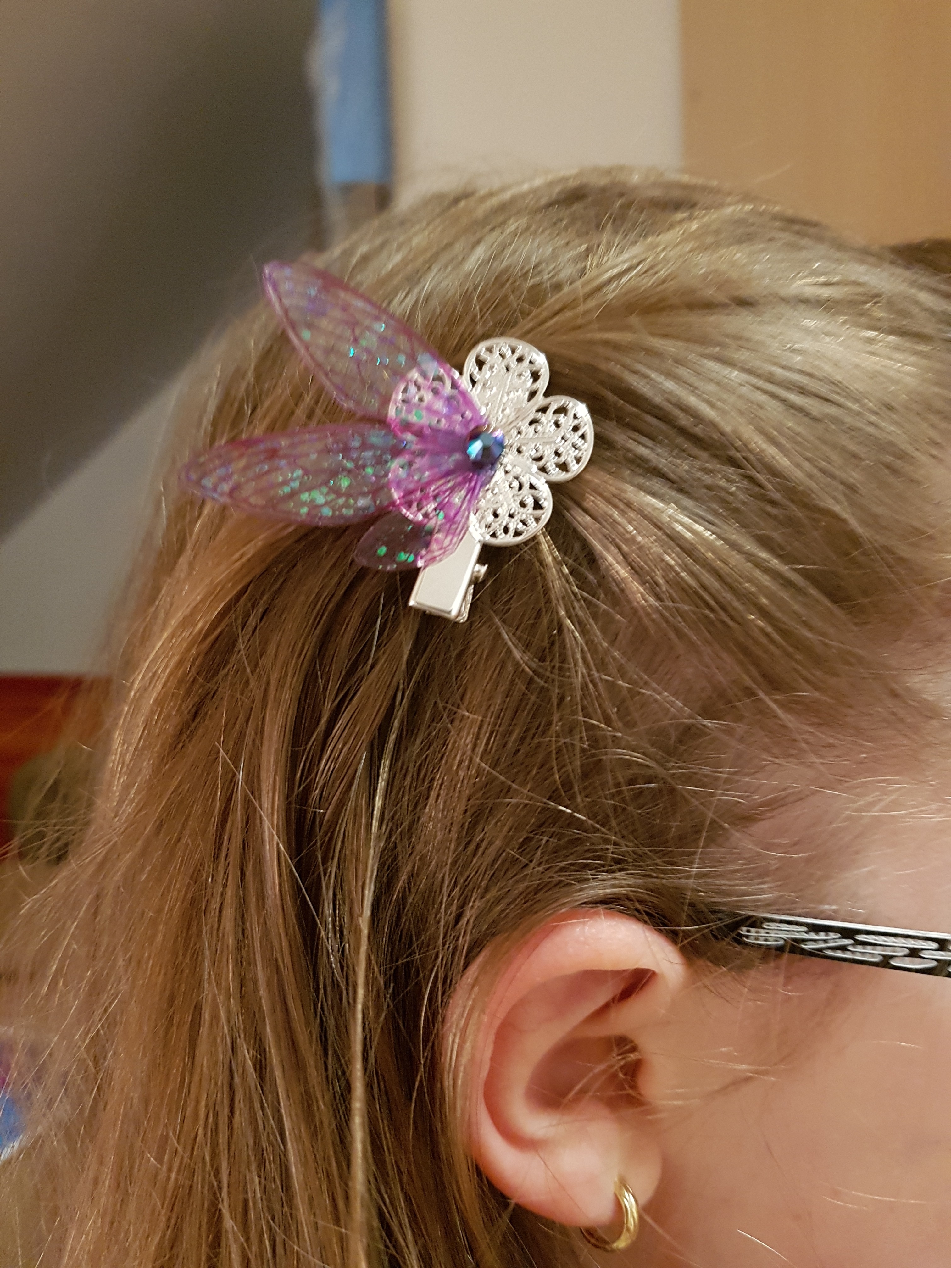 Pince à cheveux elfique