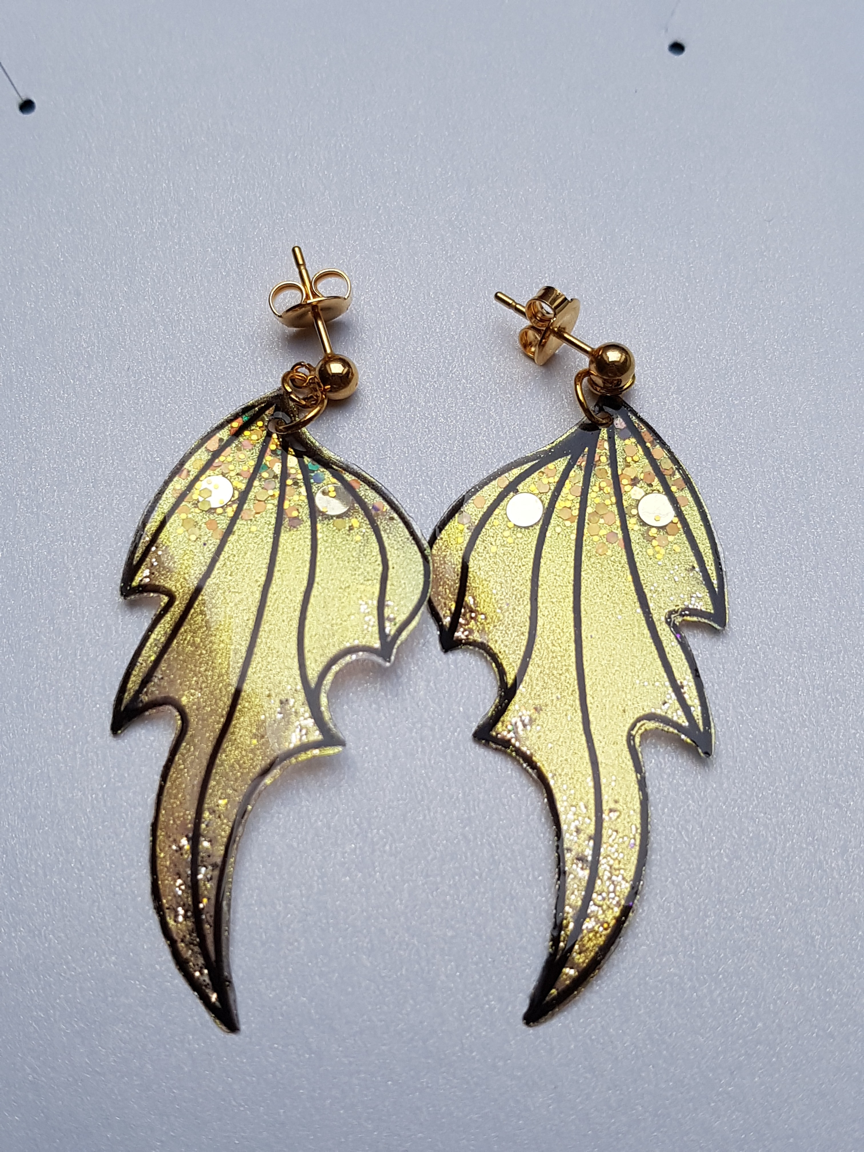 Boucles d'oreille draconiques