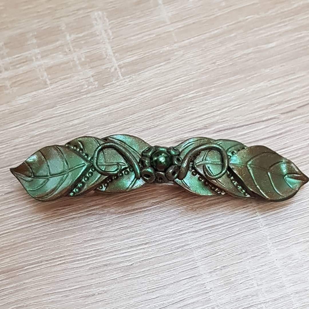 Barrette à cheveux elfique