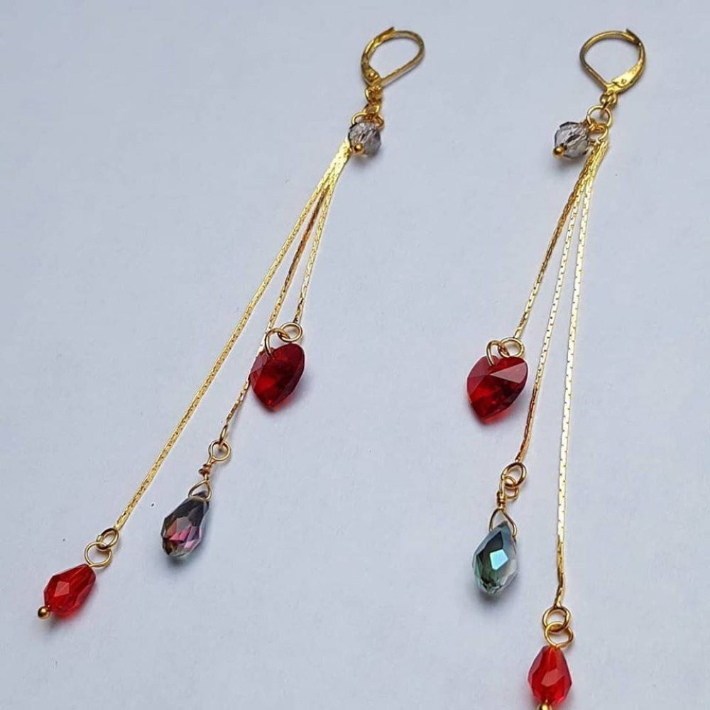 Boucles d'oreille féerique